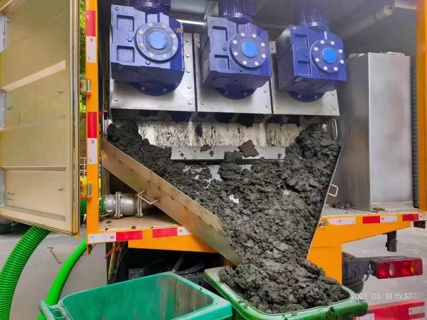 曾都化粪池清掏城市维护站-泥浆净化干湿分离处理